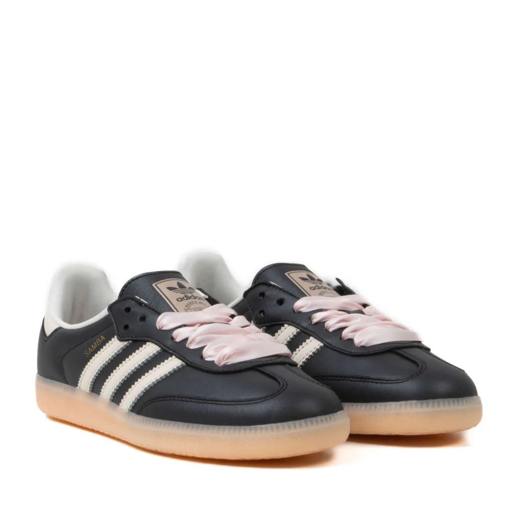 Samba 'Black Wonder Quartz Ribbon Laces'
